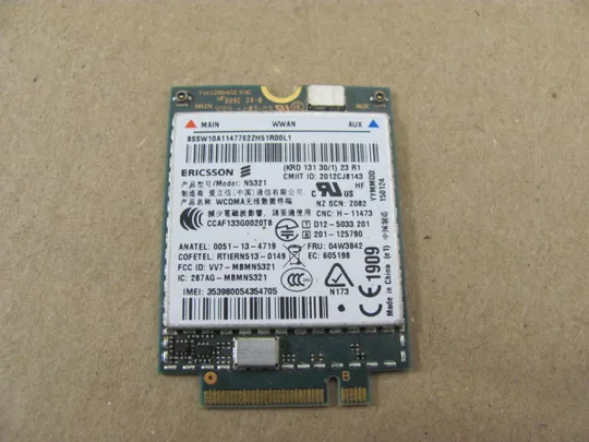 Купити 426-33 3G модем  ERICSSON N5321 04W3842  для Lenovo ThinkPad   X240 X250  оригінал