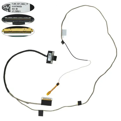 фото, Шлейф матриці для ноутбука Lenovo (ThinkPad: FL490, L490) 40pin LED (DC02C00EB20)