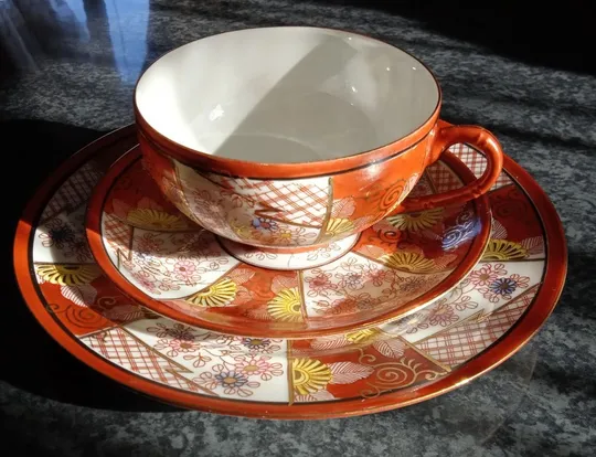 Сервіз на дві персони Дві Гейші порцеляна літофанія Японія Yf 04 Продаж