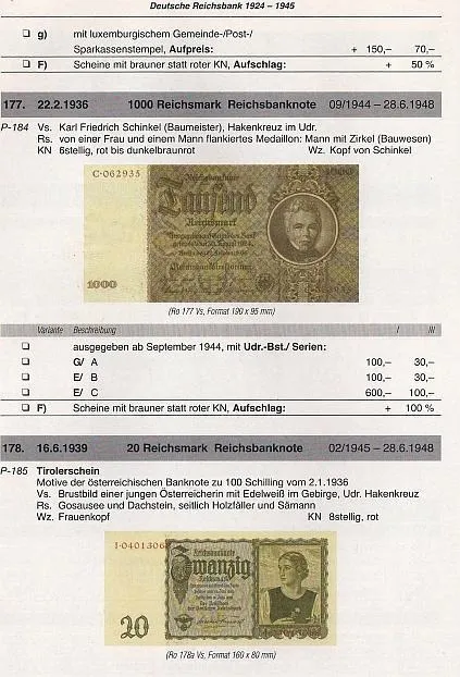 2011 - Немецкие банкноты с 1871 года - *.pdf Продаж