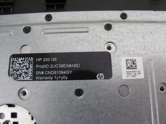 360-4 Кришка панель палмрест тачпад клавіатура РОБОЧА  AP204000E00 для HP 250 G6 255 G6 256 G6 258 G6 оригінал Характеристики