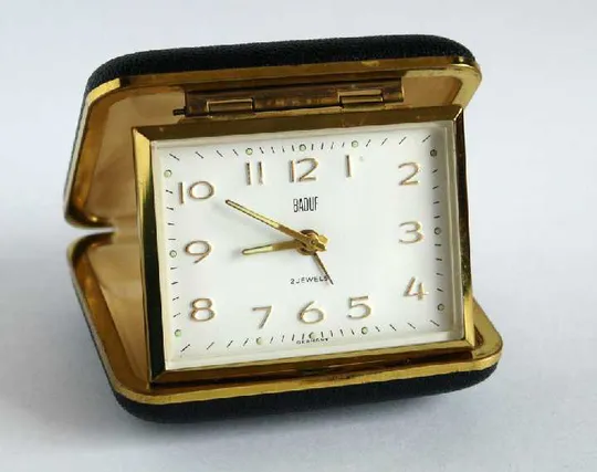 Дорожній годинник будильник BADUF 1970-ті Germany Ціна