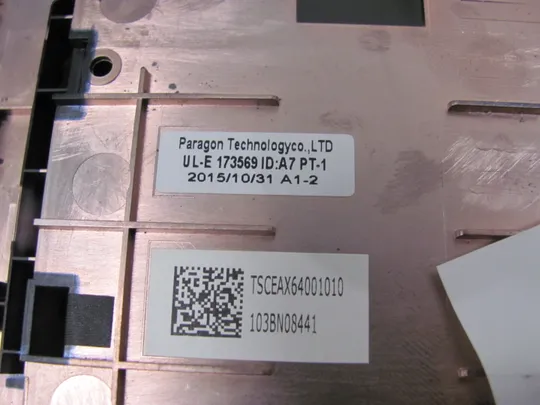 номер0168-7 Кришка, дно, піддон корпуса EAX64001010 для  HP Probook 470 G3  оригінал Недорого