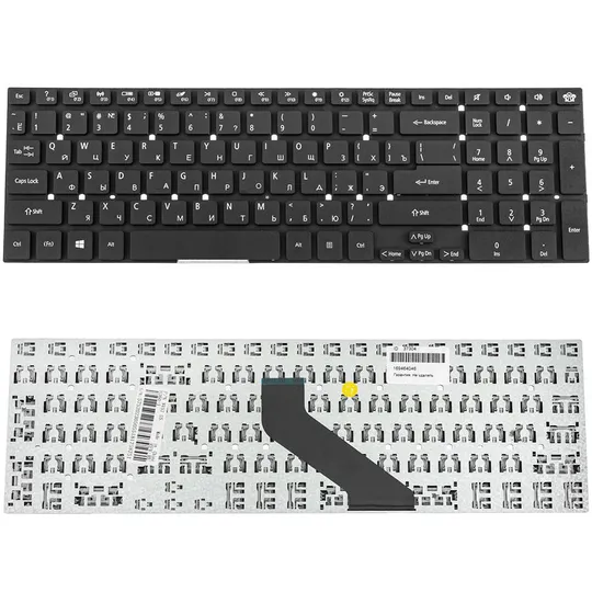Купити Клавіатура для ноутбука ACER (GW: NV55, PB: LK11, LV11, TS11, TV11, TV43) rus, black, без фрейма