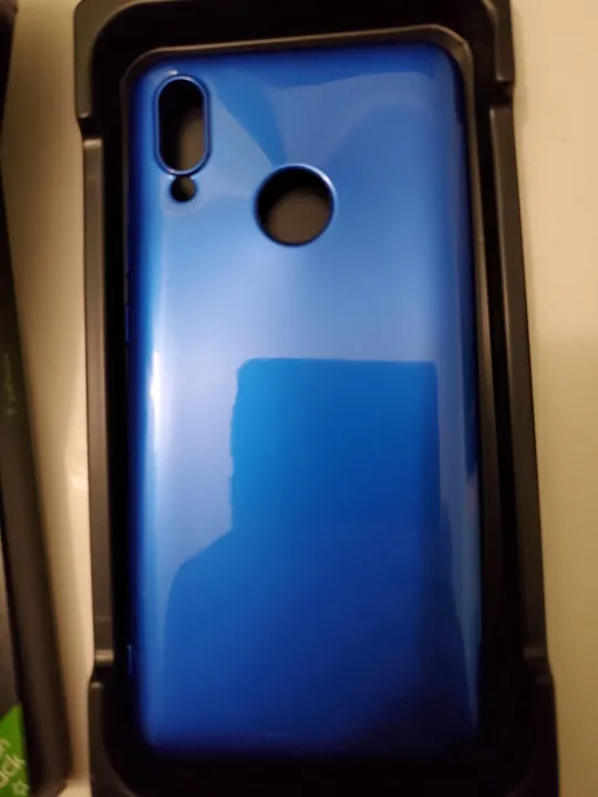 Чехол чохол бампер Huawei P Smart 2019 Blue З аукціону