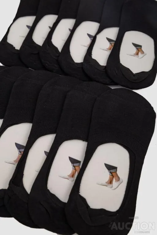 Купити Комплект мужских следов 12 пар, цвет черный, 151RB21