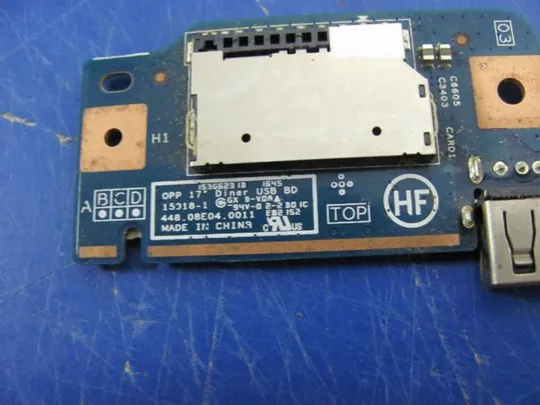 №220-10 плата USB/CardReader 448.08E04.0011 для HP Pavilion 17-X 17-Y оригінал Продаж