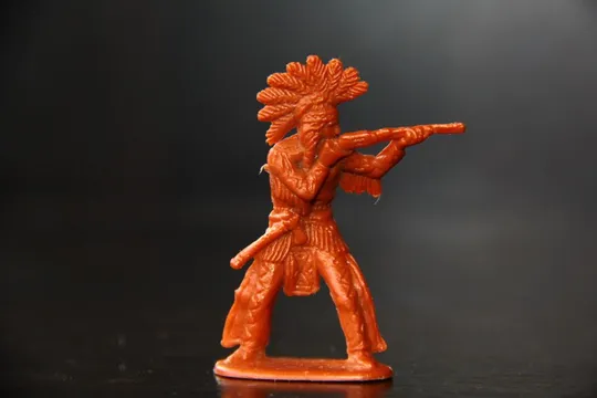 индеец с ружьем 50-52мм Гонконг или Китай Ціна