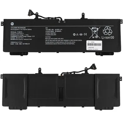 фото, Оригінальна батарея для ноутбука Xiaomi R15B07W (RedmiBook Pro 15 XMA2007) 7.72V 9068mAh 70Wh Black