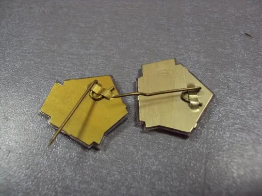 знак ленин вождь мирового пролетариата переливной лот 2 шт №1572 Де купити