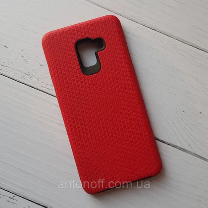 фото, Чохол Samsung A730F Galaxy A8 Plus 2018 для телефона протиударний Red
