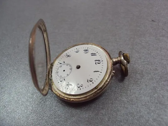 часы карманные cylindre серебро №81 (№1432) З аукціону
