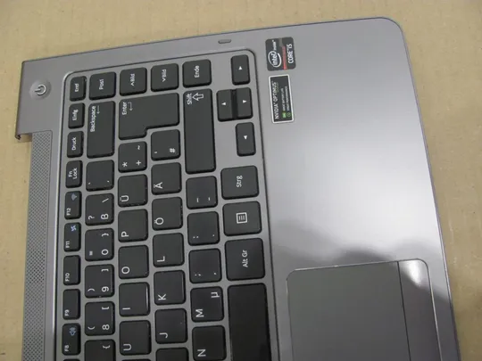 549-23 Кришка панель палмрест тачпад клавіатура робоча BA75-04039C для SAMSUNG NP530 530U NP530U4C оригінал Де купити