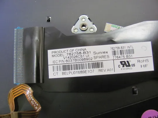 номер0922-6 клавіатура keyboard з підсвіткою робоча 762758-B31 6037B0098902 для HP EliteBook 740 G1 745 G2 750 G1 755 G2 840 G1 840 G2 840 850 G1 850 G2 ZBook 14 оригінал Інтернет-аукціон