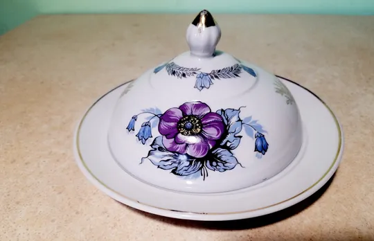 Маслянка масльонка стара радянська порцеляна Суми Вживане Ціна