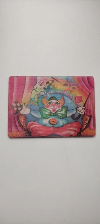 Купити Переливной календарик СССР Клоун kt351