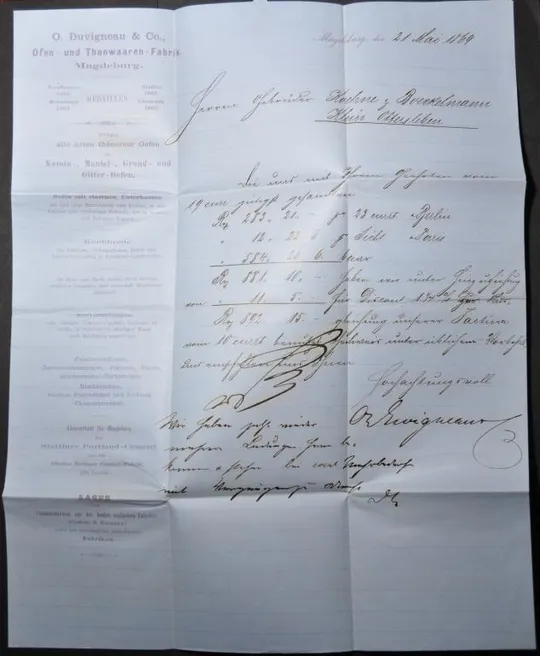 Германия Norddeutscher Магдебургская почта Письмо 1869 Продаж