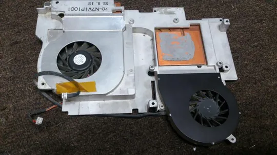 СИСТЕМА ОХОЛОДЖЕННЯ від "Asus A2500H"   2 кулера з радіатором Ціна