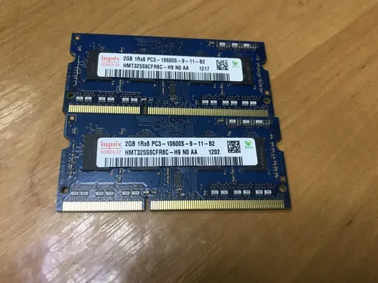 4GB 2+2 Оперативна память hynix 2gb 1rx8 pc3-10600s-9-11-b2 Ціна
