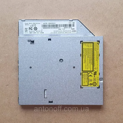 фото, DVD-RW привід Hitachi-LG / Lenovo G50-30 5DX0F85915 (9.5мм) для ноутбука оригінал з розборки