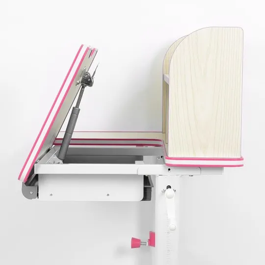 Детская Парта Bambi M 4804(W)-8, с надстройкой, выдвижной ящик, регулируемая высота (Розовый) Де купити