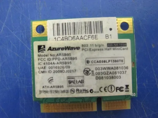 45-44 WI-FI адаптер AR5B95 для Asus G73J оригінал Ціна