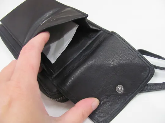 Купити Клатч-гаманець унісекс Чорний  (8)