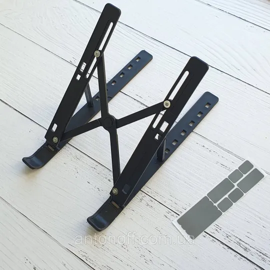 Універсальна підставка для планшета ноутбука ел. книги [7&quot;-15.6&quot;] Чорний Ціна