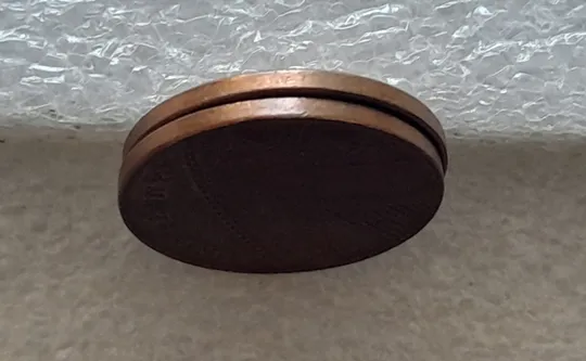 (818) 1 пенні 2008 Великобританія - 2 види реверса!!! - 2 монети в хорошому стані (1 пенни 2008 Великобритания) Характеристики