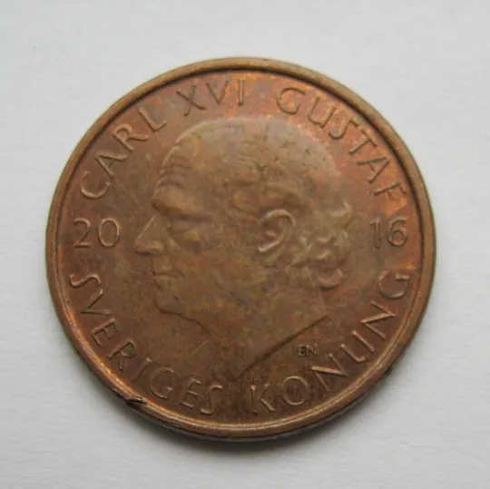 2 крони = 2016 р. = ШВЕЦІЯ - ШВЕЦИЯ == Ціна