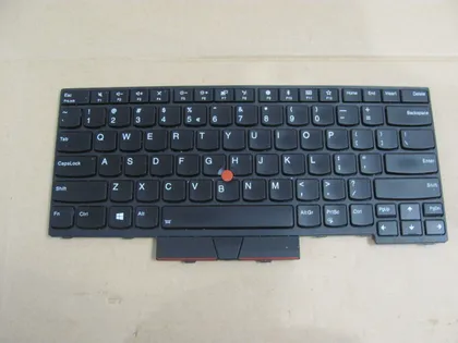 фото, номер1044-3 клавіатура робоча з підсвіткою 01HX448 01AX517 01AX599  для Lenovo Thinkpad T480 T470 A485 A475 оригінал