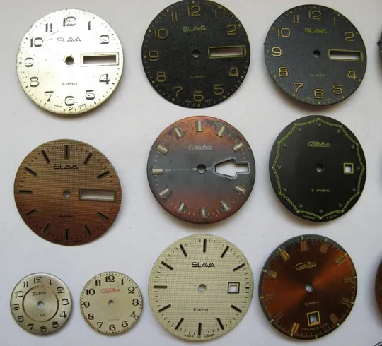 Купити Циферблат к часам СЛАВА = СССР = 26 шт.