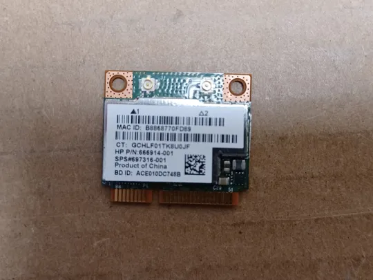 номер1049-7 WI-FI модуль адаптер 697316-001 666914-001 для HP Probook 650 G1 655 G1 оригінал З аукціону