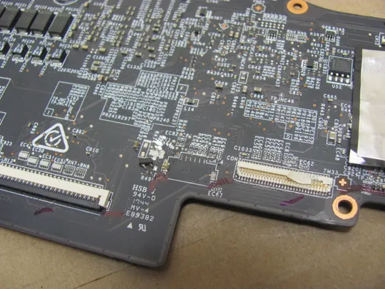 номер0945-28 материнська плата Mainboard Материнка Основна плата Системна плата Плата системи Laptop motherboard мамка ноутбучна плата MS-16K31 i7-7700HQ SR32Q  для  MSI GS73 GS73VR оригінал Характеристики