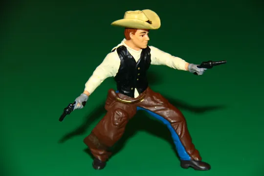 КОВБОЙ З КОЛЬТОМ PAPO Франція 90-100мм № по каталогу 39503 Ціна