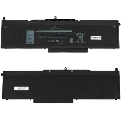 фото, Батарея для ноутбука DELL VG93N (Latitude 5580, 5591; Precision 3520, 3530) 11.4V 92Wh black