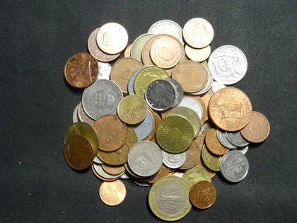 фото, Комплект монет світу 100шт (30 країн), без повторів, без Росії, СРСР і України