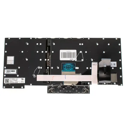 фото, Клавіатура для ноутбука LENOVO (ThinkPad: T490s, T495s) rus, black, без фрейма, підсвічування клавіш(оригінал)