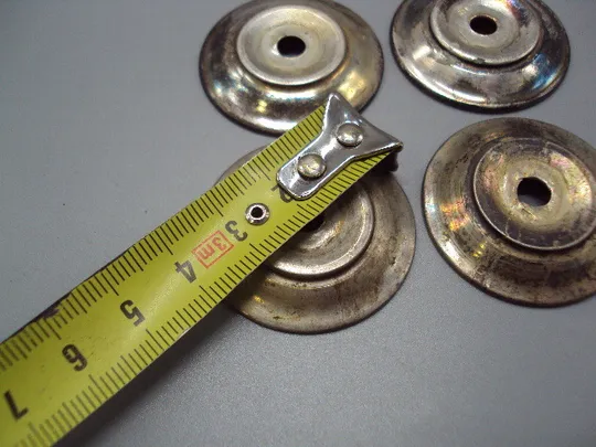 Купити Детели фрагменты подножка для подсвечника серебро подсвечник запчасть лот 4 шт вес 23,39 г №18581