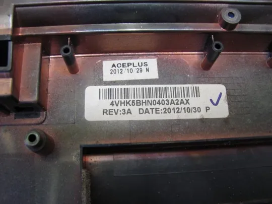 №25-18 Кришка дно піддон корпуса 4VHK5BHN040 для ноутбука SONY Vaio SVE151E11M SVE 15 оригінал Характеристики