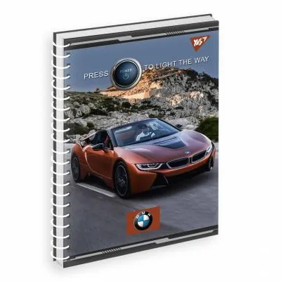 Блокнот Yes А5/80 од.спираль "Power" (151706) З аукціону