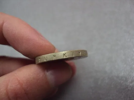монета турция 10 лир 1996 №9349 Продаж