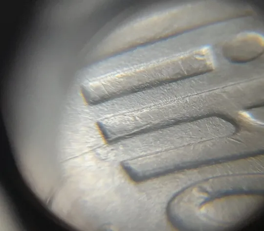 (6314) 5 копійок 1992 розкол на реверсі від канту через вінок між 4 та 5 гронами та "Й" (5 копеек 1992 брак) Інтернет-аукціон