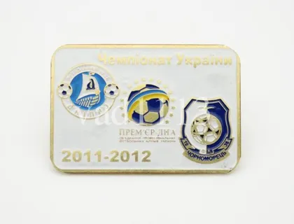 фото, Футбол значок Днепр Днепропетровск -  ФК Черноморец Одесса Премьер-Лига 2011-2012