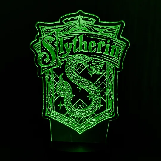 Акриловий світильник-нічник Слізерін зелений tty-n001319 Ціна