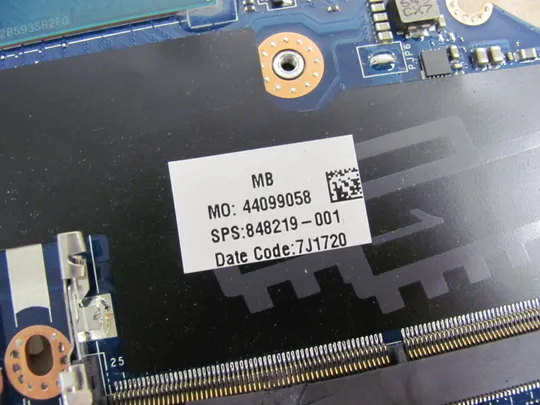 609-24 материнська плата APW50 LA-C381P 848219-001 SR2FQ  i7-6700HQ для HP EliteBook ZBOOK 15 G3  оригінал На торгах