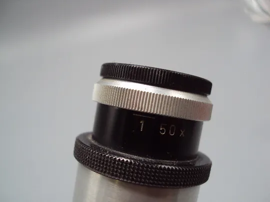 Микроскоп ROW Olvenstedt Германия ГДР высота  18,5 см №15729 Торговий майданчик