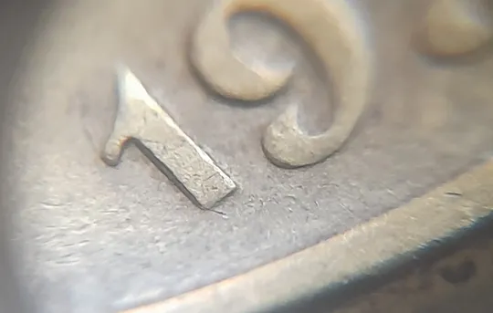 (1603) 50 копійок 1994 1.1АЕк здвоєння дати на аверсі, двійний удар  - 1 монета в хорошому стані (50 копеек 1994 1.1АЕк) Ціна