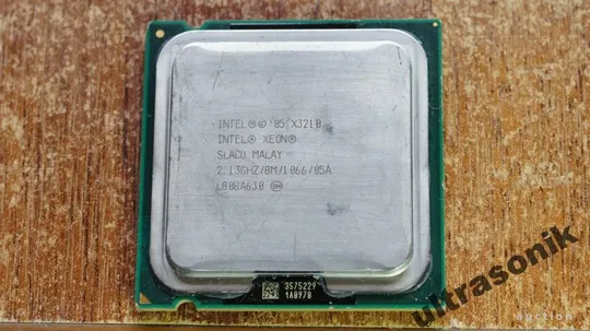 4x ядерный Xeon X3210 2.13GHz/8M/1066 (Quad Q6600) LGA775 105W Вживане Ціна