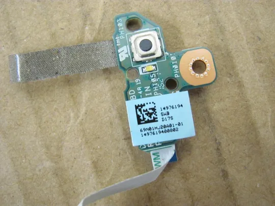 №193-5 плата кнопки включення 69N01HJ20A01 для MEDION E7420 P7648 P7647 P7651 оригінал З аукціону